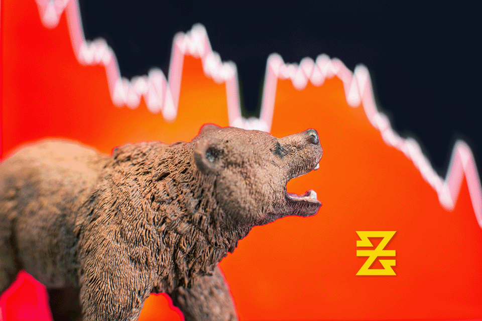 forex trading psychology represented with bear market sentiment